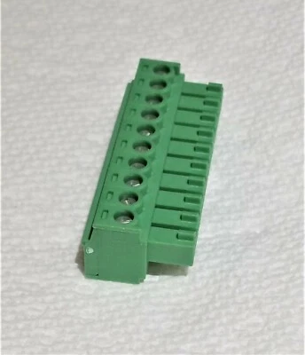 PHOENIX  MC 1.5/10-ST-3.81 10 Position pluggable Terminal strip  - Image 1 of 4