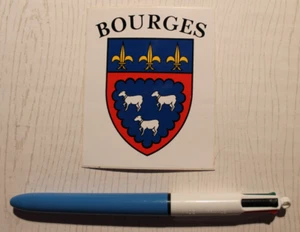 Autocollant / Sticker - Ecusson BOURGES - Picture 1 of 1