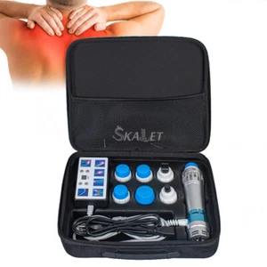 Tragbares heilendes Stoßwellentherapie-Massagegerät totale Schmerzlinderung Behandlungsgerät - Bild 1 von 7