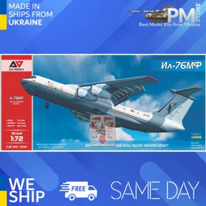 AA Modelos 72101 1/72 IL-76MF Transportador Militar Plástico Modelo Kit - Imagen 1 de 2