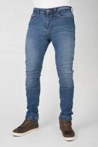 ~NWT Bull-It Bullit SR6 Slim Motorcycle Denim Blue Jeans Pants 28R, 30/31 Blue~ - Picture 1 of 11