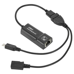Enhance Your Fire Stick Experience with Ethernet Adapter and OTG Cable - Picture 1 of 11