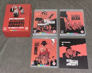 ARROW HARDCASE New Battles Without Honour and Humanity Trilogy OOP Blu-ray NM - Picture 1 of 22