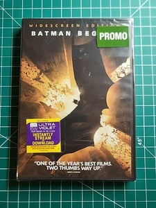 Batman Begins, Christian Bale, Morgan Freeman, DVD, New Sealed - Foto 1 di 2
