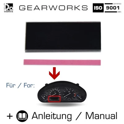 Tacho Display für BMW E36 Kombiinstrument Cockpit LINKS - Bild 1 von 4
