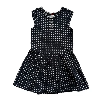 Tea Collection Parma Polka Dot Knit Henley Sweater Dress Size 5 - Image 1 of 4