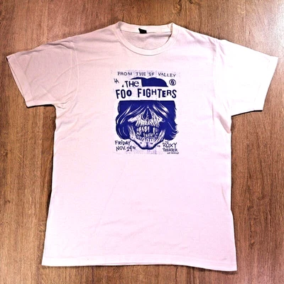 Foo Fighters Roxy Theater LA Mens Medium T Shirt 2014 White Official Merch - Bild 1 von 4