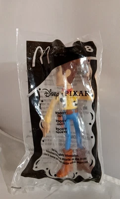 McDonalds Happy Meal Toy 2005 Disney Pixar Toy Story Woody Figure #8 Sealed - Image 1 of 2
