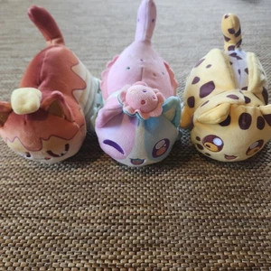 Aphmau MeeMeows Chocolate Chip Cookie Macaron Pancakes Plush Cat Kitten NWOT Lot - Picture 1 of 7