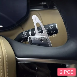Silver Steering Wheel Paddle Shifter For Range Rover Evoque Discovery Sport - Picture 1 of 8