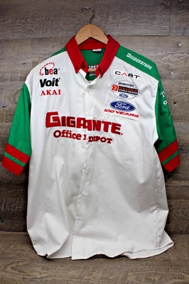 Gigante Team Rahal Racing Cart Michel Jourdain Jr. Shirt Mens Size Large Rare - Image 1 of 4