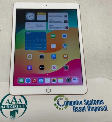 Apple iPad 7th Gen 10.2" (128GB Storage - Rose Gold - iOS 18 - MW792LL/A)* - Image 1 of 4