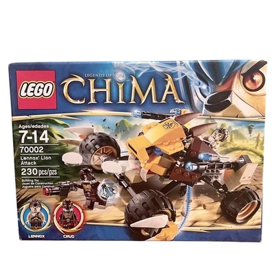 NEW Lego 70002 LENNOX'S LION ATTACK Set legends of chima Lennox Crug - Image 1 of 4
