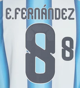 OFFIZIELLER E.FERNANDEZ #8 Argentinien AFA Heim WM 2026 DRUCK - Bild 1 von 7
