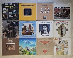 Classic Rock/Solo Artists Vinyl LP Lot 12 (Jerry Lee Lewis, Joe Cocker, More!) - Picture 1 of 16