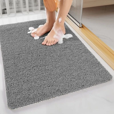 Badematten Badematte Badteppich 60x40cm Badvorleger Duschvorleger Rutschfest - Bild 1 von 4