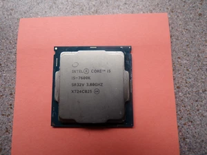 7Th Gen Intel Core i5-7600K LGA-1151 Desktop CPU Processor SR32V 3.80GHz #1200 - Picture 1 of 2