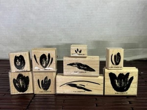 2001 Stampin' Up Stamps - Terrific Tulips - Set of 9 - Picture 1 of 2