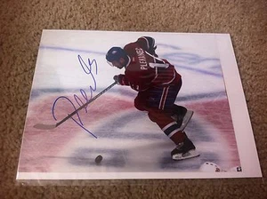 Tomas Plekanec Autographed 8x10 Photo Montreal Canadains Czech Republic - Picture 1 of 2