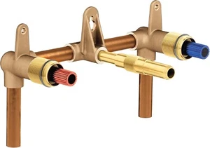 Moen 9700 2-Handle Wallmount sink Faucet Rough-in Valve 1/2" CC Connection E72 - Picture 1 of 2