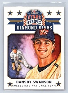 2015 Panini USA Baseball Stars & Stripes #10 Dansby Swanson - Picture 1 of 2