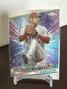 SHOHEI OHTANI 2024 TOPPS Series 1 *Chrome* STARS OF MLB #CSMLB-21 - Picture 1 of 2