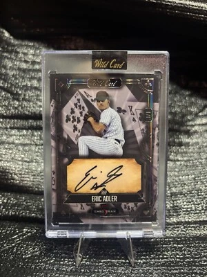 2024 Wild Card 5 Card Draw Eric Adler 1/1 Auto #5CDCL-EAA - Image 1 of 2