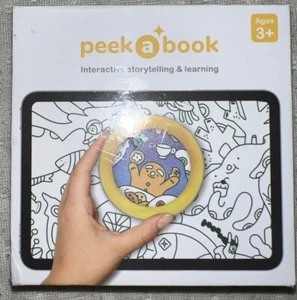 Peek A Book Explorer Ring Set Yellow New Sealed Interactive Learning - Picture 1 of 2