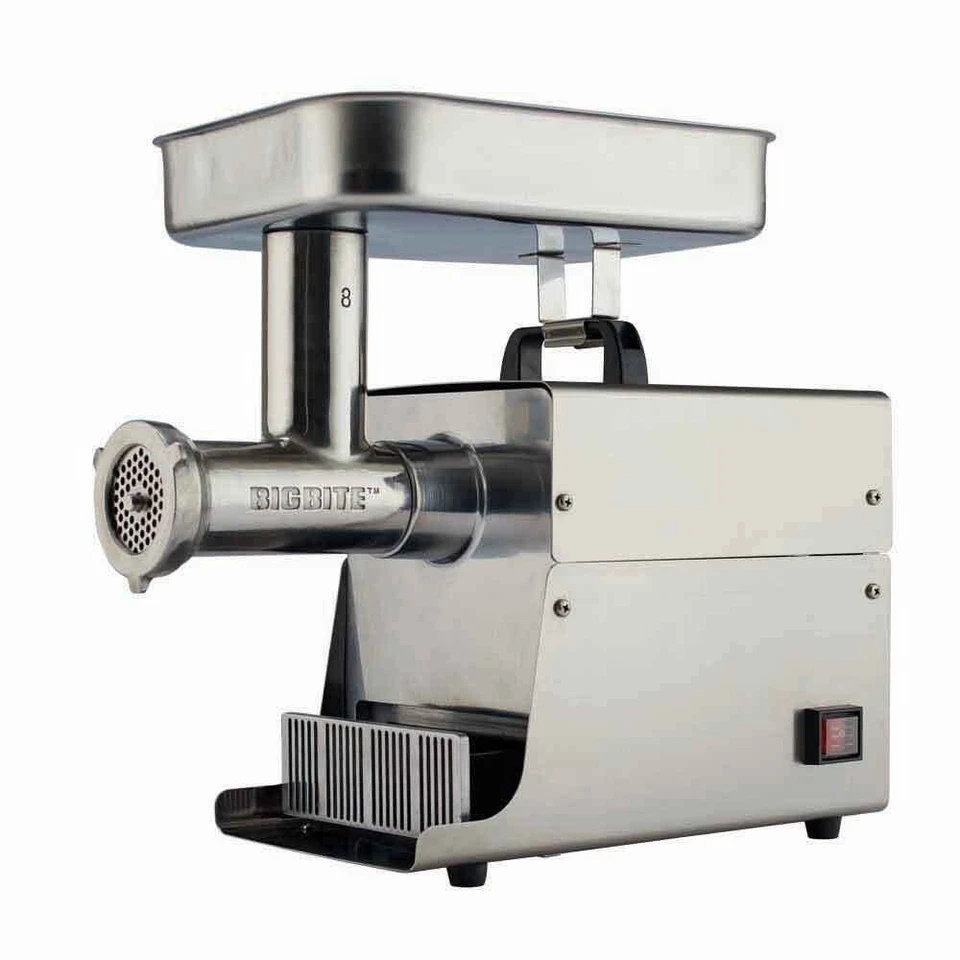 LEM Products Big Bite Number 8.5hp Stainless Steel Electric Meat Grinder(17791)