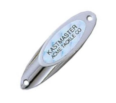 Acme Kastmaster Fishing Lure Spoon 3/4 oz Plain Treble Hook Choice of Colors - Image 1 of 4