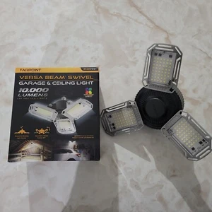 FarPoint LED Garage Outdoor Indoor Ceiling Light 10,000 Lumens Very Powerfull - Picture 1 of 10