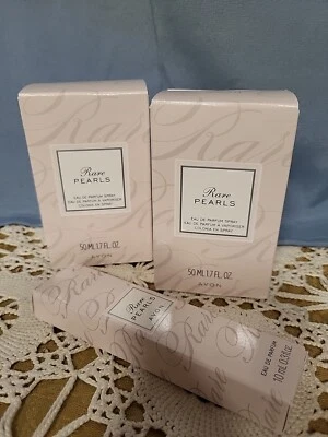 AVON Rare Pearls 3pc Lot - Image 1 of 4