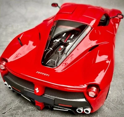 Ferrari 1 18 Race Car Le Mans Racing Custom Built Metal Model 12 Carousel Red 24 - Image 1 of 4