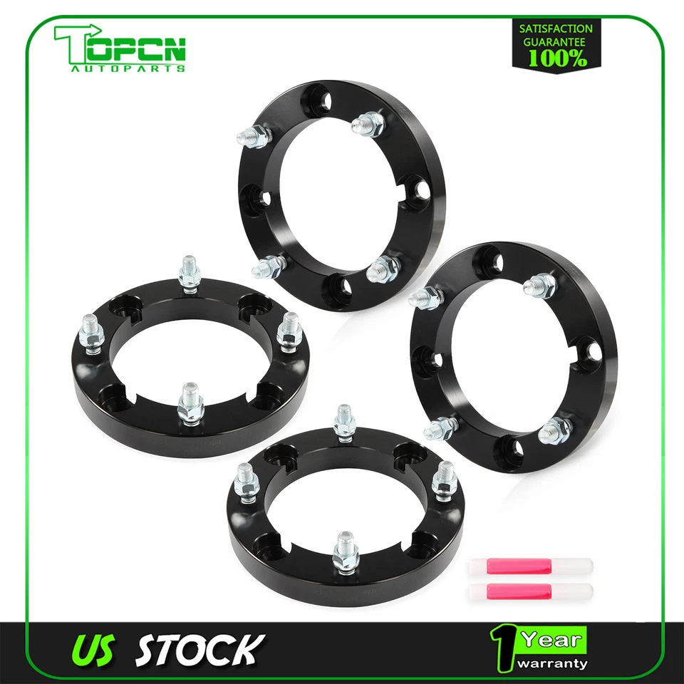 4 piezas espaciadores de rueda 1" 4x156 12x1,5 pernos para Polaris RZR 900 XP 1000 Trail S 900 Foto 1 de 4