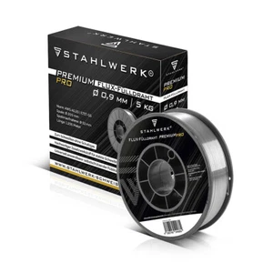STAHLWERK FLUX Fülldraht E71T-GS 0,9 mm 5 kg Drahtrolle D200 MIG MAG - Bild 1 von 5