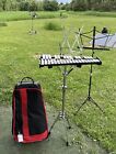 Ludwig Bell Kit Xylophone With Stand Extra Music Stand & Rolling Case.