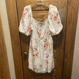 Penelope Rose Boho Floral Midi Dress Sz XL NWT - Picture 1 of 11