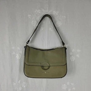 ENZO ANGIOLINI Schultertasche Grün Leder Neu mit Etikett - Bild 1 von 9