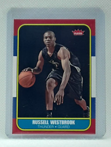 Russell Westbrook 2008-09 Fleer NBA 1986 Retro - RC #204 - Oklahoma City Thunder