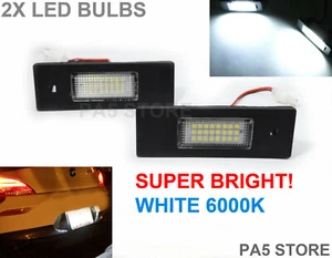 2x BMW LED Kennzeichenbirnen 12V weiß E81 E87 E87N E85 E63 E64 E86 Z4- - Bild 1 von 1