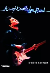 LOU REED A Night with Lou Reed (DVD,📀 1982) Live In Concert Eaglevision :60m - Picture 1 of 6