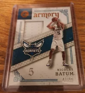 2016-17 Panini Excalibur Waffenkammer/99 Nicolas Batum #4 - Bild 1 von 2