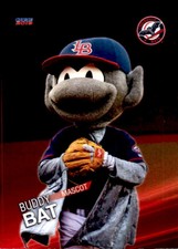 2019 Louisville Bats Choice #36 Buddy Bat MASCOT - NM Baseball Card
