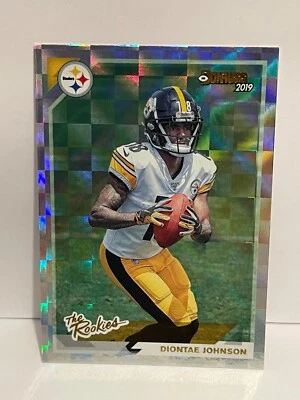 2019 Panini Donruss The Rookies Rookie Diontae Johnson #TR-27 RC Ravens - Image 1 of 2