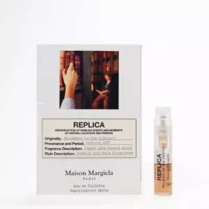 Maison Margiela Replica Whispers In The Library EDT 1.2ml Mini Vial 100% Genuine - Picture 1 of 2