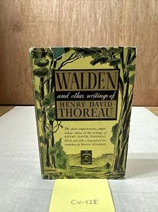 Walden and Other Writings by Henry David Thoreau - 1950 Modern Library Hardcover - Picture 1 of 7