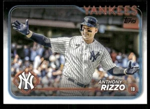 2024 Topps Series 1 Anthony Rizzo #184 – Yankees Star – MLB Trading Card - Picture 1 of 2