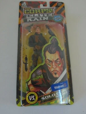 ¡El Cuerpo! Solo Elite Soldier Rain Kenji Shinto Mission Leader figura de acción Foto 1 de 4