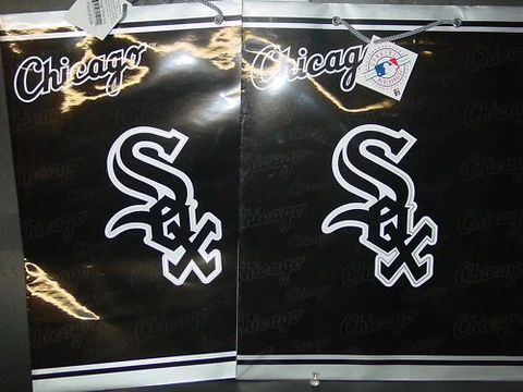 MLB "Chicago White Sox" Gift Bags (2 bags) LARGE Cover