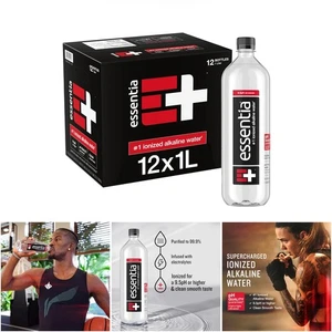 1 Liter ionisiertes alkalisches Wasser, 12er Pack, pH 9,5 + Premium Hydration - Bild 1 von 10